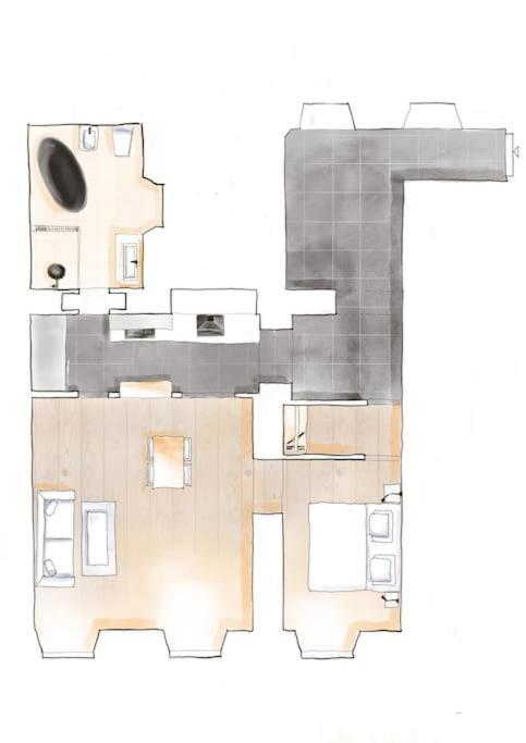 L'Arco Trieste Studio Living 1 Buitenkant foto